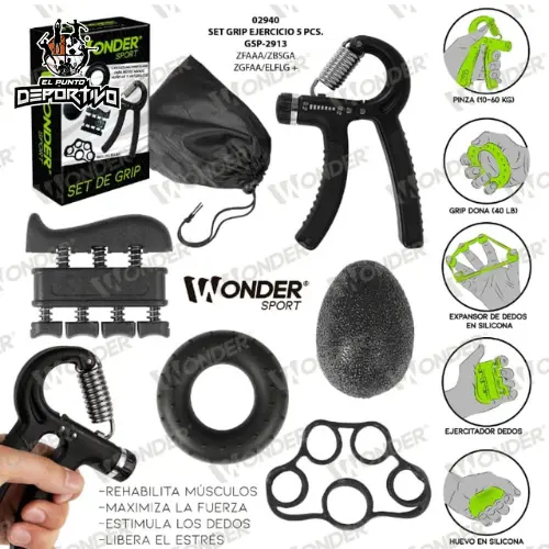 11 Ejercitador para Dedos